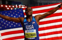 Чемпион мира в беге на 100 метров Кристиан Колман получил двухлетнюю дисквалификацию