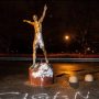 Статуя Златана Ибрагимовича свергнута фанатами его бывшего клуба «Мальме»