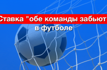 Стратегия ставок на «Обе команды забьют»